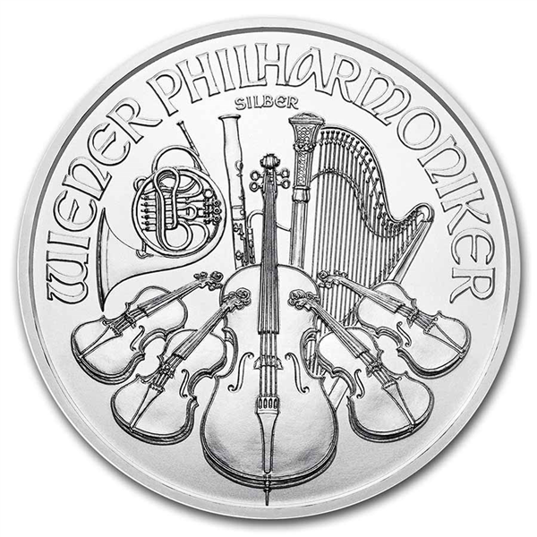 2018 Austrian Philharmonic Orchestra - 1oz Silver Austria